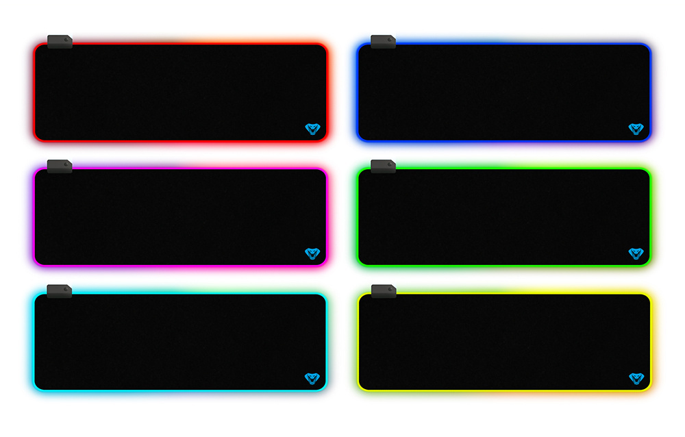 A large gaming mat with RGB color illumination GAMING MAT