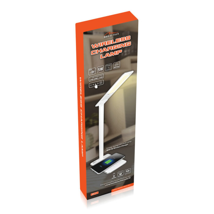 Lampka biurkowa z bezprzewodową ładowarką Wireless Charging Lamp MT221