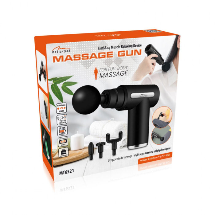 Pistolet do masażu MASSAGE GUN MT6521