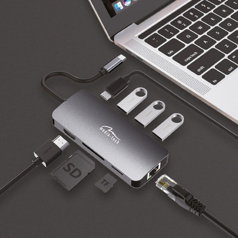 8 in 1 USB-C HUB PRO MT5044