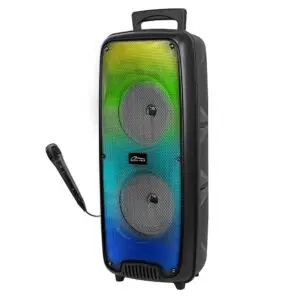 Duży przenośny głośnik Media-Tech KARAOKE FLAMEZILLA MT3178 (2)