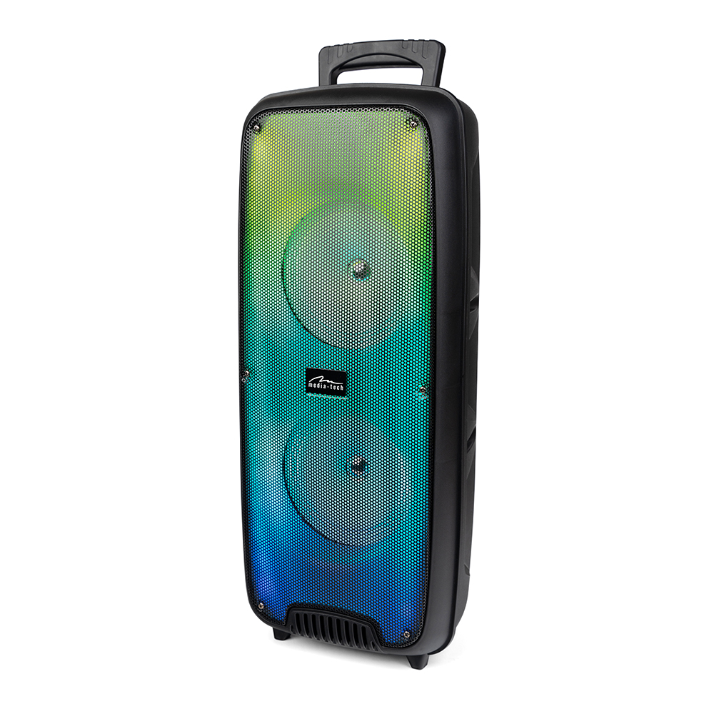 Bluetooth speaker handbag karaoke Mp3 portable LED Lights USB AUX
