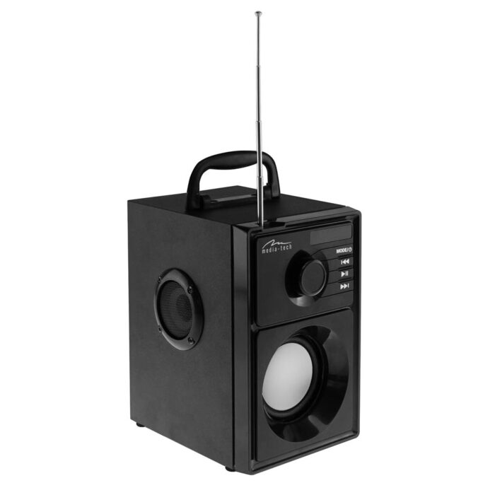 Głośnik bezprzewodowy BOOMBOX SILVER MT3179