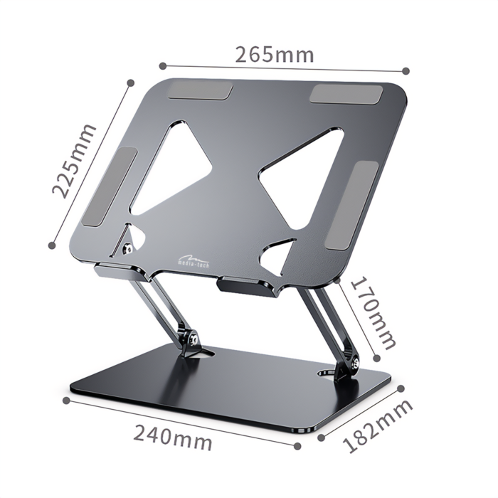 Regulowana, ergonomiczna podstawka pod laptopa 10-17 cali LAPTOP STAND MT2661