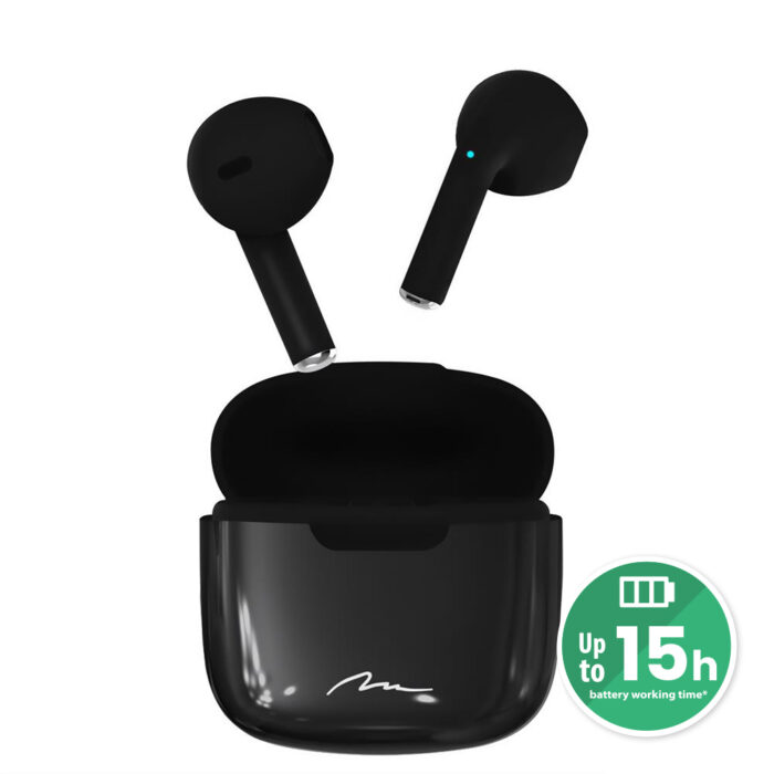 Słuchawki douszne Bluetooth R-PHONES TWS+ MT3589K V2.0 (czarne)