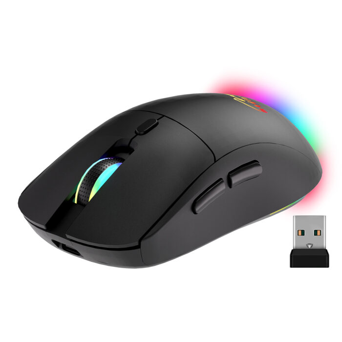 Bezprzewodowa mysz 2w1 (BT/RF) SILENT & RECHARGE MT1124