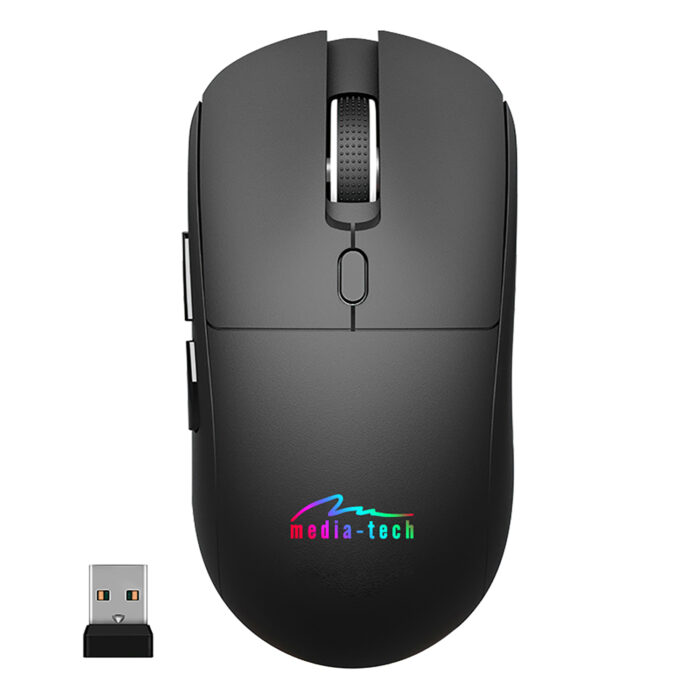Bezprzewodowa mysz 2w1 (BT/RF) SILENT & RECHARGE MT1124