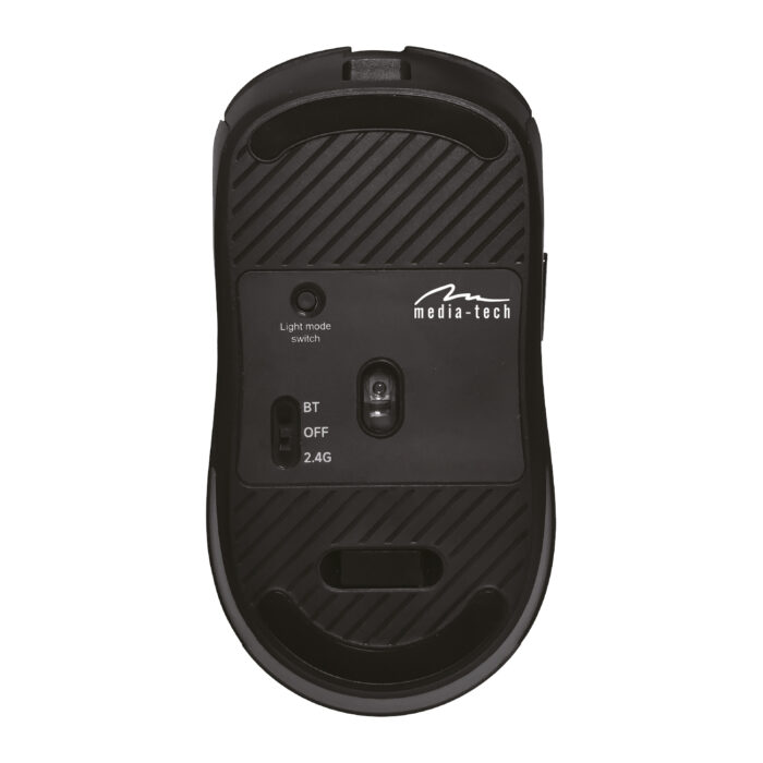 Bezprzewodowa mysz 2w1 (BT/RF) SILENT & RECHARGE MT1124